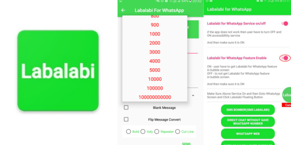 Fitur Yang Diberikan Oleh Aplikasi Labalabi For WhatsApp