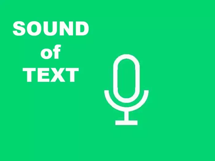 Mengenal Sound Of Text