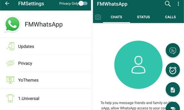 Cara Mengaktifkan atau Nonaktifkan Fitur FM WhatsApp